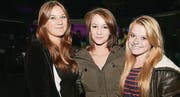 Isabelle Niederer, Simona Dickenmann und Melissa Bigmore. (Bilder: Chris Marty)