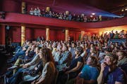 Zuschauer am Kurzfilmwettbewerb im St. Galler Kino Palace. (Bild: pd)