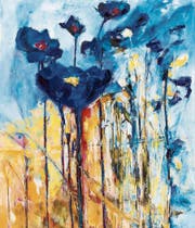 Ein Fest der Farben: Heinrich Gerig stellt in der Art Galerie aus. (Bild: PD)