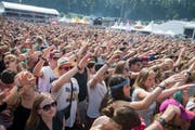 Wer am OpenAir 2017 das Publikum im Sittertobel begeistern soll, geben die Organisatoren am Montagmittag bekannt. (Bild: Peer Füglistaller/Archivbild)