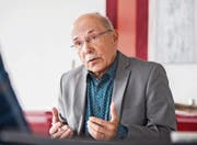 Vermisst beim Erweiterungsbau der PH Thurgau den Willen zum Sparen: Kantonsrat Andrea Vonlanthen (SVP, Arbon). (Bild: Thi My Lien Nguyen)