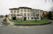 Geht es nach dem Willen der Standeskommission, soll hier ein neues Spital zu stehen kommen. (Bild: apz)