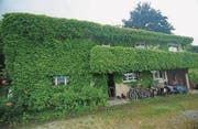 Die Nordfassade von Hannes Meiers Haus an der Bachstrasse vor der energieeffizienten Sanierung.