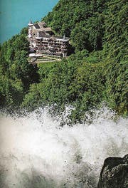 Atemberaubend: Grandhotel Giessbach. (Bild: Weber Verlag)