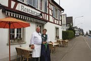 Erwin und Monika Schönauer haben das Ziel, langfristig in Steinach zu «erblühen». (Bild: Franca Hess)