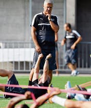 Unter Vladimir Petkovic fläzt sich das Nationalteam seit der EM 2016 im Stimmungshoch. (Bild: Keystone)