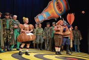 Seit dem 6. Januar wird auf der Bühne der Tonhalle Wil «Die Regimentstochter» aufgeführt. (Bild: PD)