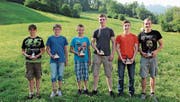 Strahlende Gesichter beim erfolgreichen Schützennachwuchs.