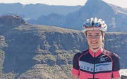 Larissa Brühwiler war beeindruckt von den zahlreichen Hügeln auf Gran Canaria aus mehrheitlich Lavagestein. (Bild: pd)