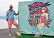Vom Bauhelfer zum Festivalpräsidenten: Cyrill Stadler hat die Summerdays nach Arbon geholt. Es erlebt seine neunte Auflage. (Bild: Max Eichenberger)