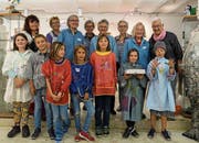 Das Eintauchen in die Welt der Farben vermittelte über die Generationen hinweg viel Freude. (Bild: PD)
