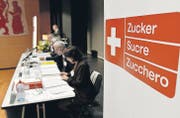 Im Zeichen des neues Namens ist die 100. Generalversammlung der Zuckerfabriken Aadorf und Frauenfeld AG über die Bühne gegangen. (Bilder: Reto Martin)