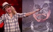 Die positive Kritik der Jury brachte Corinne Sutter nach dem schwierigen Auftritt wieder zum Strahlen. (Bild: Screenshot)