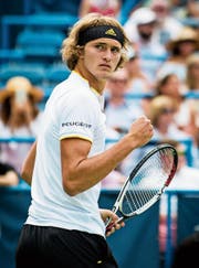 Alexander Zverev, erfolgreicher Vertreter der neuen Generation im Tennis. (Bild: Pete Malkovic/EPA)