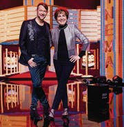 Michael von der Heide ist seit je ein Fan von Paola – und Paola mittlerweile ein Fan von ihm. (Bild: SRF/Mirco Rederlechner)