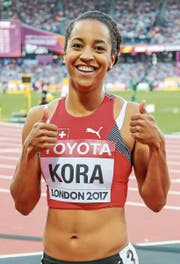 Salomé Kora holt je eine Bronze- und Goldmedaille. (Bild: Freshfocus)