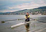 Ueli Bodenmann ist in seinem Element. Der Seeclub Arbon (hier Erich Pfister und Jacqueline Süssli) arbeitet künftig mit ihm zusammen. (Bilder: Benjamin Manser/Ralf Rüthemann)