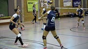 Die Frauen von Pallavolo Kreuzlingen forderten zu Hause Favorit Lunkhofen bis zum Schluss. (Bild: PD)