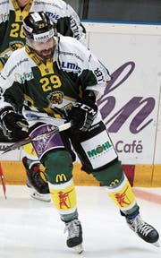 Im Testspiel gegen die Schwenninger Wild Wings trug Daniel Steiner die Nummer 29. (Bild: Mario Gaccioli)
