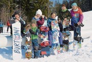Die sechs Kinder, die beim zweiten Drehtag mit dabei waren, in einer Pause. (Bild: Corinne Hanselmann)