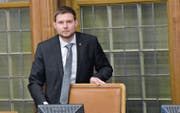 Kantonsratspräsident Florian Hunziker redete am Montag Klartext und nahm auch sich nicht aus der Schuld. (Bild: bei)