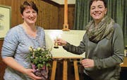 Franciska Breitenmoser (links) übernimmt von Gisela Schönenberger. (Bild: pd)