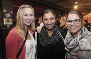 Amüsierten sich gut: Larissa Edelmann, Priya Hauser und Nadine Niedermann. (Bilder: Chris Marty/tgplus.ch)