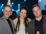 Blues im Blut: Pianist Angelo Signore aus Uster, Sängerin Larissa Baumann aus Hettlingen und Drummer Hannes Würgler aus Pfäffikon ZH.