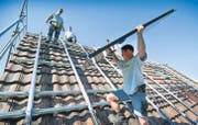 Die Swiss Photovoltaik AG liess sich von Oikos Consulting beraten. Denn das Unternehmen will den Öko-Strom auch vermarkten. (Bild: Urs Bucher)