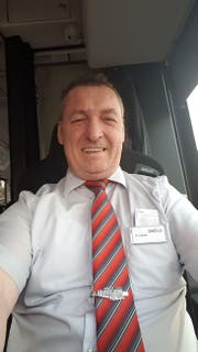 Bus-Chauffeur Rainer Löwen. (Bild: pd)