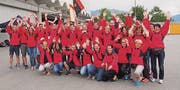 Mit dem Auftritt am Turnfest zufrieden: Der TV Herisau. (Bild: mla)