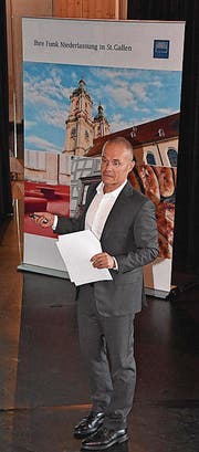 Rolf Th. Jufer von der Firma Funk. (Bilder: Ruben Schönenberger)