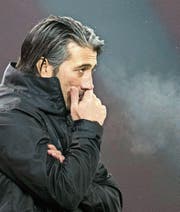 Die erste Euphorie um Trainer Murat Yakin ist bei den Grasshoppers verflogen. (Bild: KEY)