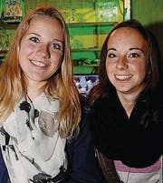 Leila Vogt und Lena Weiss.