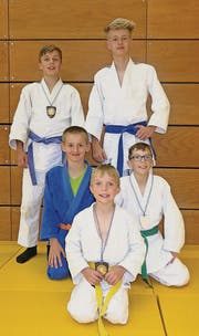 Geglückter Auftritt für die Buchser Judokas am Turnier in Baar. (Bild: pd)