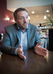 Daniel Lehmann sagt, die Stadt Gossau habe ein riesiges Potenzial. (Bild: Ralph Ribi)