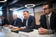 Daniel Lehmann (CVP) kandidiert tritt auch im zweiten Wahlgang für das Gossauer Stadtpräsidium an. (Bild: Ralph Ribi)