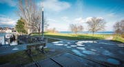 Die Bunkerwiese soll auch künftig Teil des Zonenplans von Romanshorn sein. (Bild: Reto Martin)