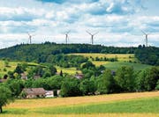 Die Visualisierung zeigt den Blick von der deutschen Gemeinde Schienen aus – ähnlich dürfte die Aussicht vom Untersee sein. (Bild: PD)