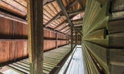 Tröckneturm im Areal der Burgweier Letztmals geöffnet für die Öffentlichkeit in dieser Saison Aktion der Tourist Information Bilanz? Verknüpft mit einem gut bebilderten Augenschein. (Bild: Hanspeter Schiess)
