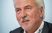Dölf Früh Präsident FC St. Gallen (Bild: Urs Bucher)
