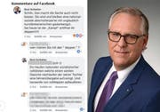 Screenshot aus dem Chatverlauf auf Facebook, der mittlerweile gelöscht wurde.