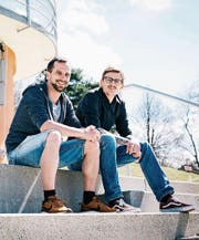 Die beiden Heidler Christian Böni und Fabian Devos übernehmen mit dem Schwimmbadrestaurant bereits ihren dritten Betrieb. (Bild: PD)
