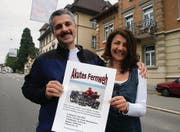 Freuen sich, von ihrer Reise zu erzählen: Rahel und Jörg Affolter-Debrunner. (Bild: Christa Kamm-Sager)