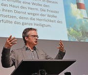 Pfarrer Jürg Buchegger predigte über die Kirche als Leuchtturm.