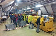 Der Tag des offenen Tors im Bergwerk Gonzen bleibt ein Magnet und grosses Erlebnis für Familien. (Bild: PD)