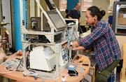 Teil des Gerätes der kanadischen Firma XOR Labs ist das bellavista-Beatmungsgerät der Buchser Firma imtmedical, das Spenderlungen während der Wiederherstellung mit Sauerstoff versorgt. (Bild: PD)