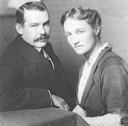 1914 in Werdenberg: Fritz Sigrist und Clara Hilty anlässlich ihrer Verlobung. (Bild: Archiv für Zeitgeschichte)
