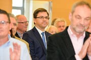 Nimmt sich selber aus dem Rennen: Alexander Salzmann von der FDP. (Bild: Donato Caspari)