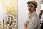 US-Schauspieler Brad Pitt bei einem früheren Besuch der Art Basel. (Bild: GEORGIOS KEFALAS (KEYSTONE))